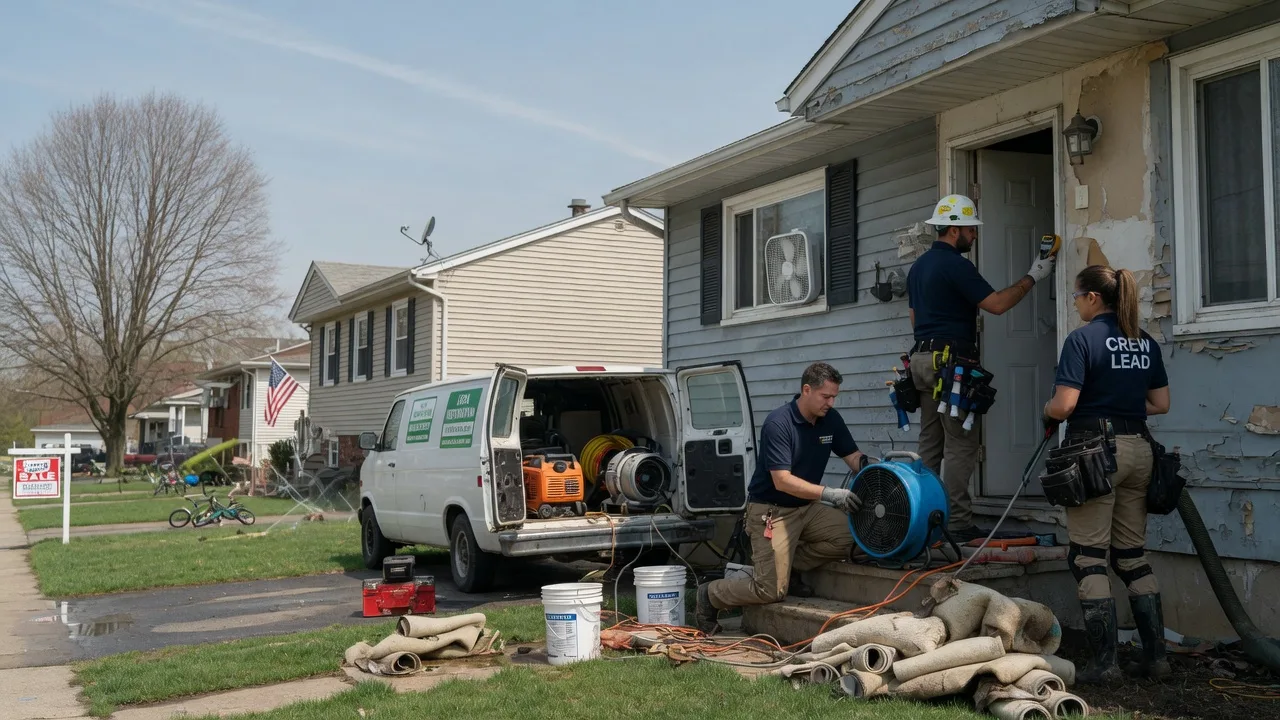 Flood Cleanup in Holt, MI near me